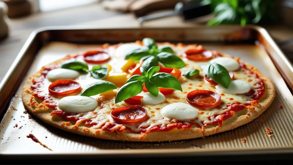 chicken crust pizza recipe